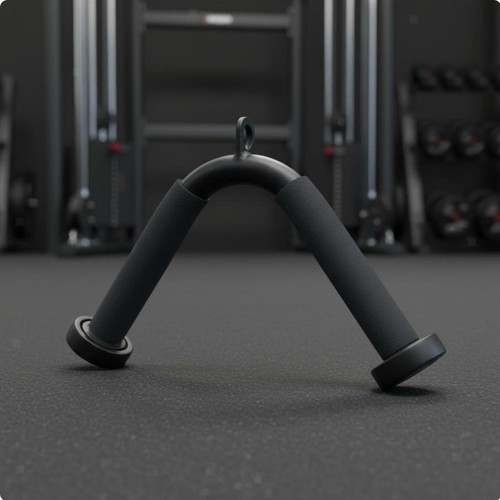 Shaped pulldown handle - v-shaped,