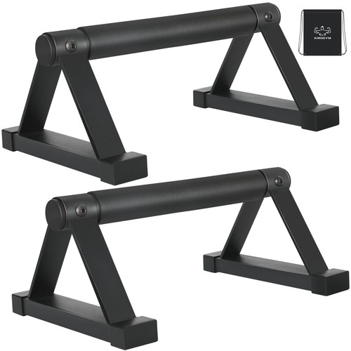 Wood push bars parallettes - wood,