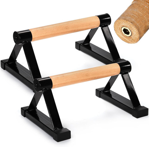 Wood push bars - wood, solid